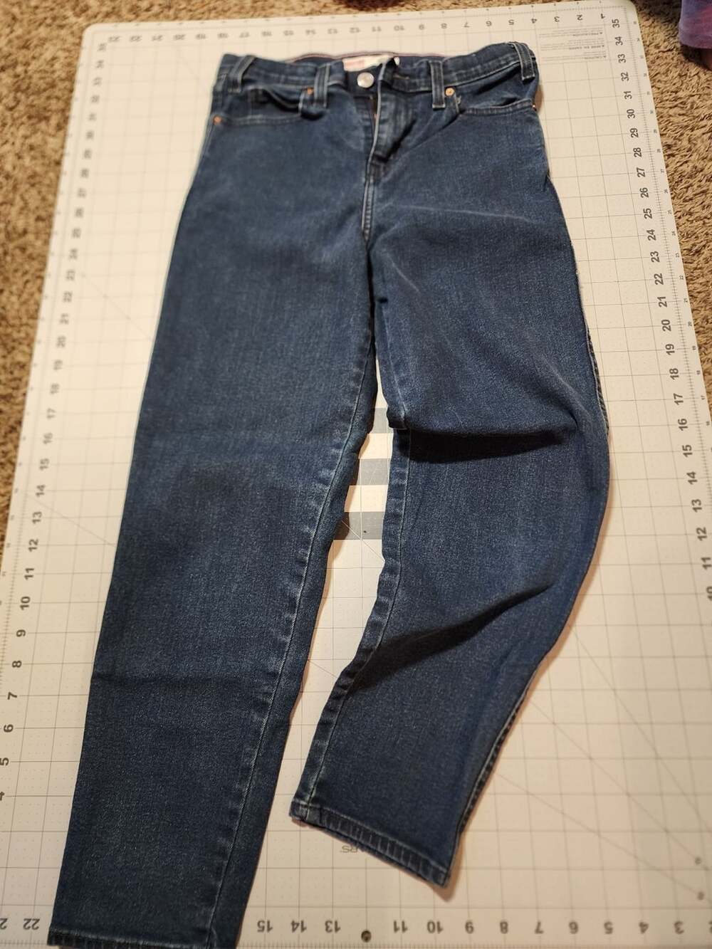Signature by Levi Strauss & Co. Heritage Mom Jeans Size W14 Blue